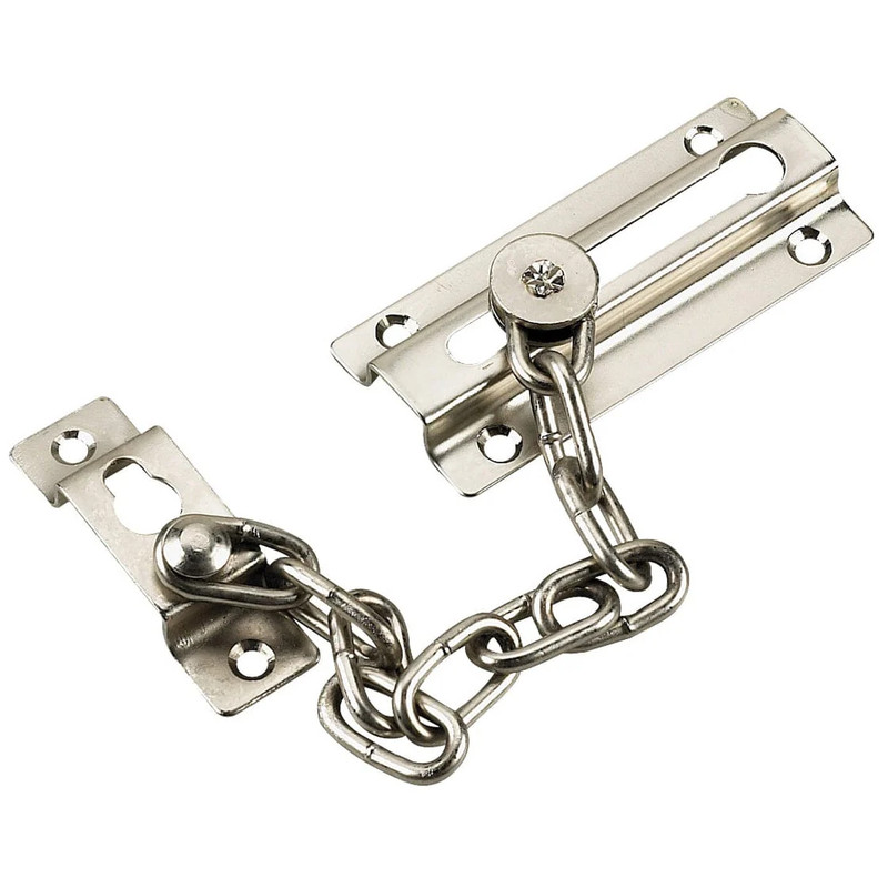 Chain Door Guard Satin Nickel 3-1/2" (88.9 mm)
